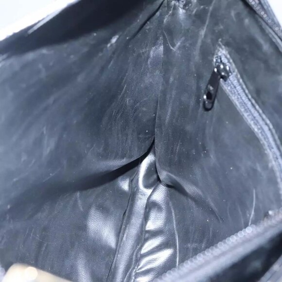 BALLY Shoulder Bag Leather Black Auth - Picture 13 of 16